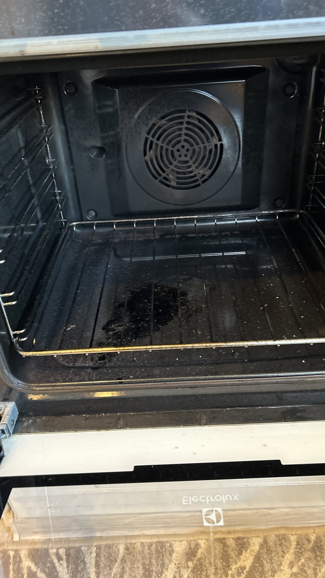 Before photo for Почистване на фурна