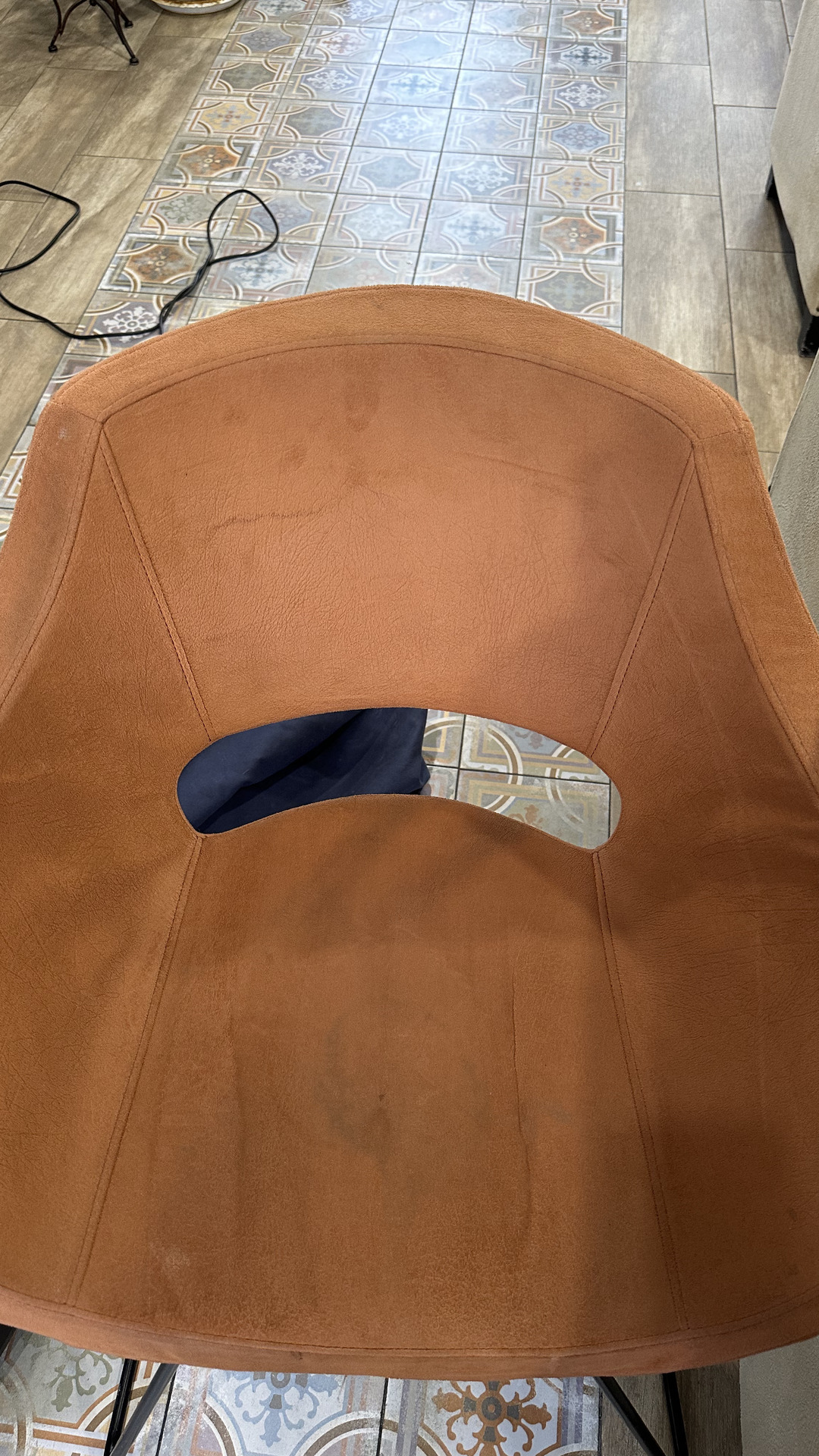 Before photo for Upholstery Cleaning